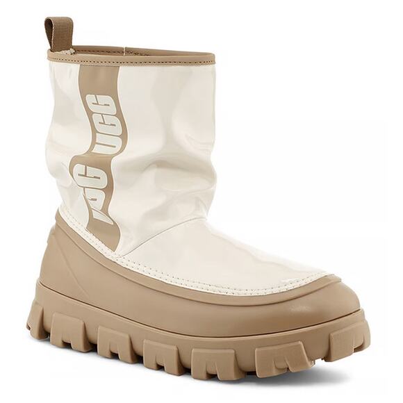 Girls UGG Classic Jasmine Brellah Mini Waterproof Boots S/N 1143697K New Size 2 - Picture 1 of 7
